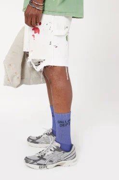 CLEAN PURPLE SOCKS