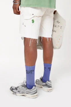 CLEAN PURPLE SOCKS