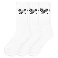 CLEAN WHITE SOCKS - SET OF 3