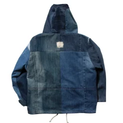 DENIM ANORAK JACKET