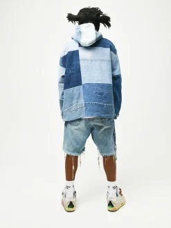 DENIM ANORAK JACKET