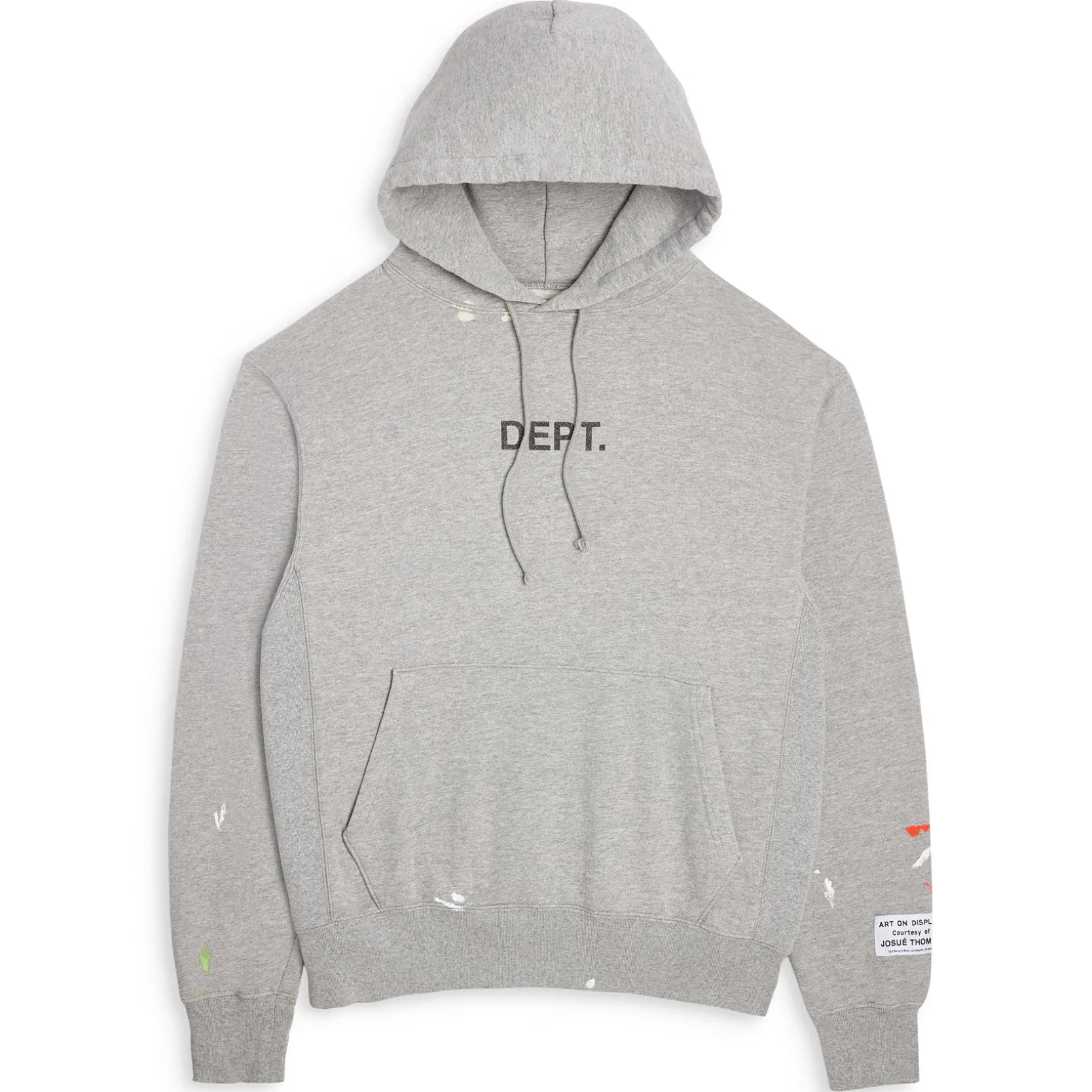 DEPT LOGO PAINTED HOODIE