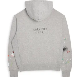 DEPT LOGO PAINTED HOODIE