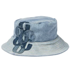 G PATCH DENIM BUCKET HAT