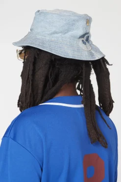 G PATCH DENIM BUCKET HAT