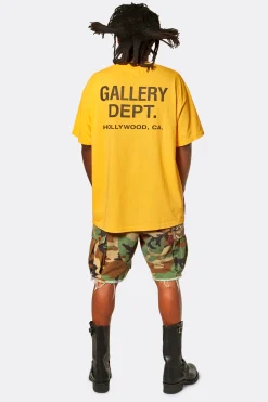 G PATCH WOODLAND CAMO CARGO SHORTS