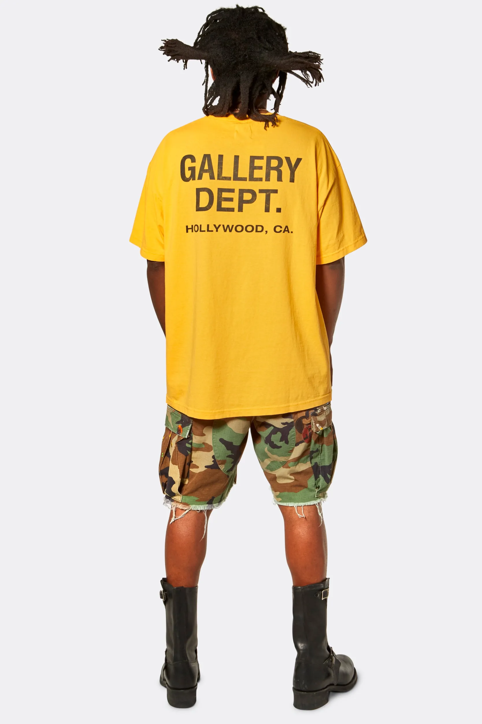 G PATCH WOODLAND CAMO CARGO SHORTS