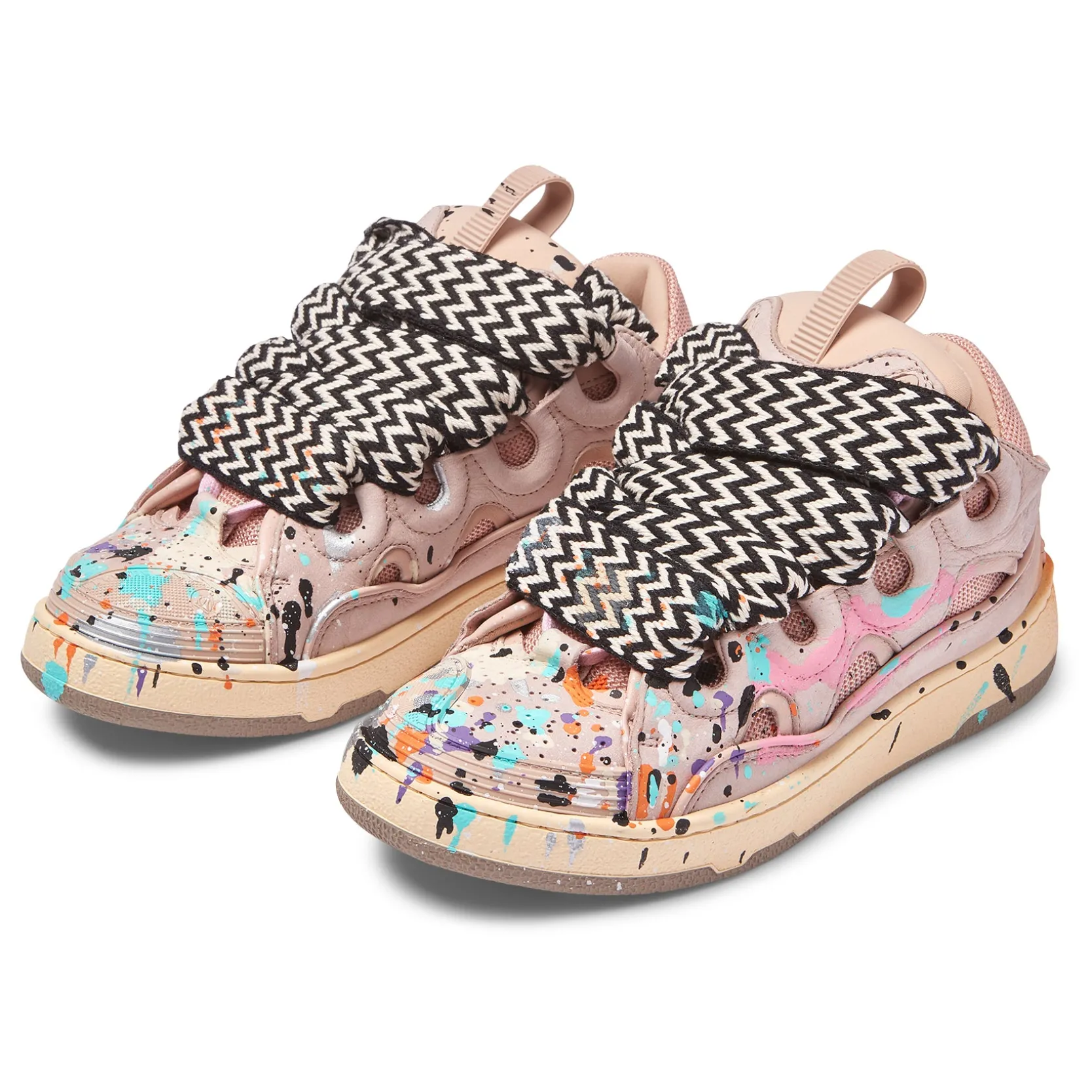 GD X LANVIN CURB SNEAKERS WOMEN'S