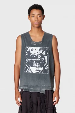 OBJECTION SLEEVELESS TEE