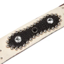 PAINTED STUDDED BELT