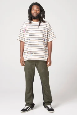 PINSTRIPE DRESS PANT FLARE