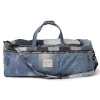 RECYCLED DENIM DUFFLE BAG