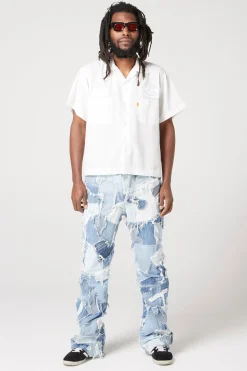 RECYCLED DENIM LOGAN