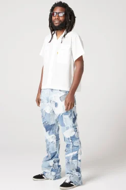 RECYCLED DENIM LOGAN