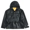 RILEY LEATHER ANORAK