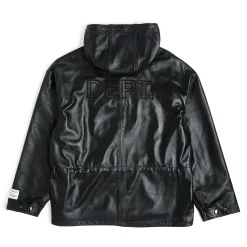 RILEY LEATHER ANORAK