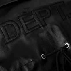 RILEY LEATHER ANORAK