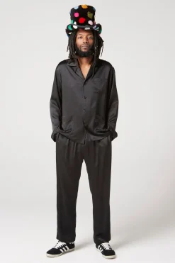 SILK PAJAMA SHIRT