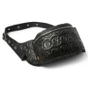 STUDDED LEATHER TRAVEL SACK