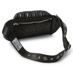 STUDDED LEATHER TRAVEL SACK