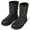 UGG GALLERY DEPT CLASSIC SHORT BLACK LEATHER